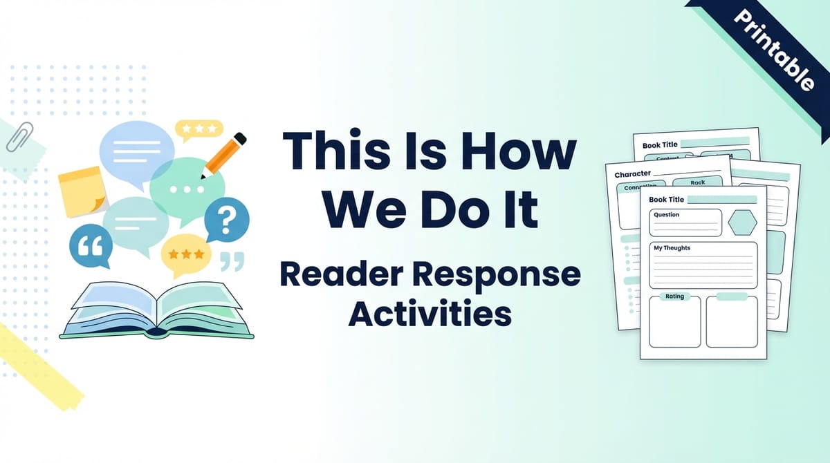 This Is How We Do It: Reader Response Activities教学资源