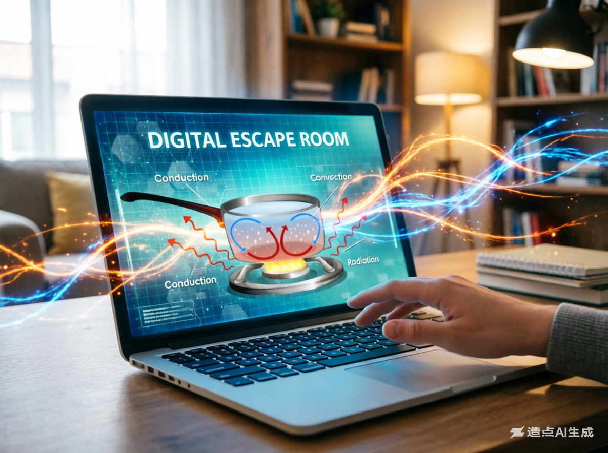 让物理复习“动”起来：热传递数字密室逃脱，点燃课堂互动火花