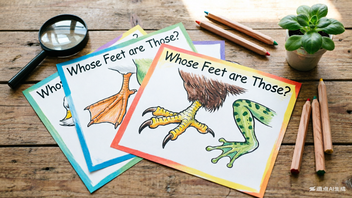 探索自然的足迹：Whose Feet are Those? 趣味科学活动指南